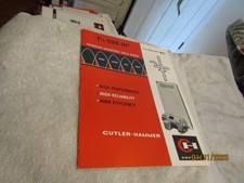 Vintage Cutler-Hammer Ultraflex SC Thyristor Adjustable Speed Drive Brochure NOS picture