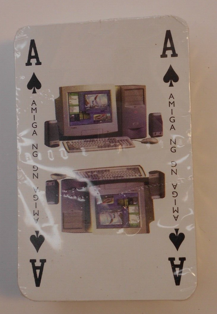 AMIGA Computer Playing Cards Sealed S11