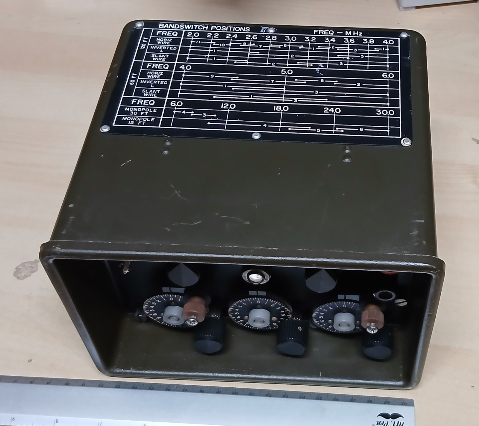 Military Grade Vintage NAetwork Impedance Matching CU-1696/GRA-93 Military Grade Vintage NAetwork Impedance Matching CU-1696/GRA-93