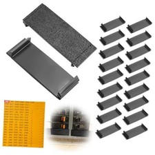 20 Pcs Universal Breaker Filler Plates for Square D/GE/Siemens Load - 1