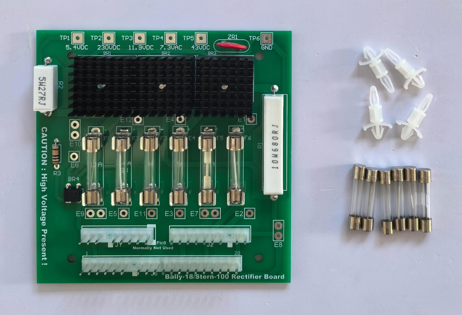 Power Supply Voltage Rectifier Board Replacing Stern TA-100 - Soldering ...