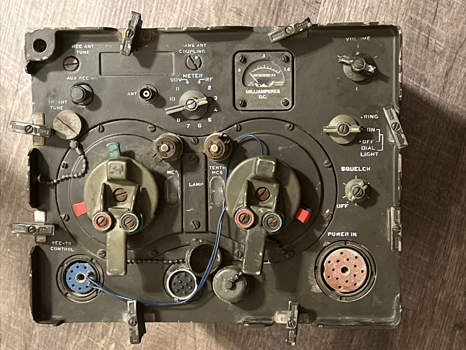 Vintage Military US Receiver-Transmitter RT-68/GRC. Siemens Version.