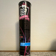 Lava Monster High Accent Lamp 11.5in Pink/Clear/Black Corded Switch RARE picture