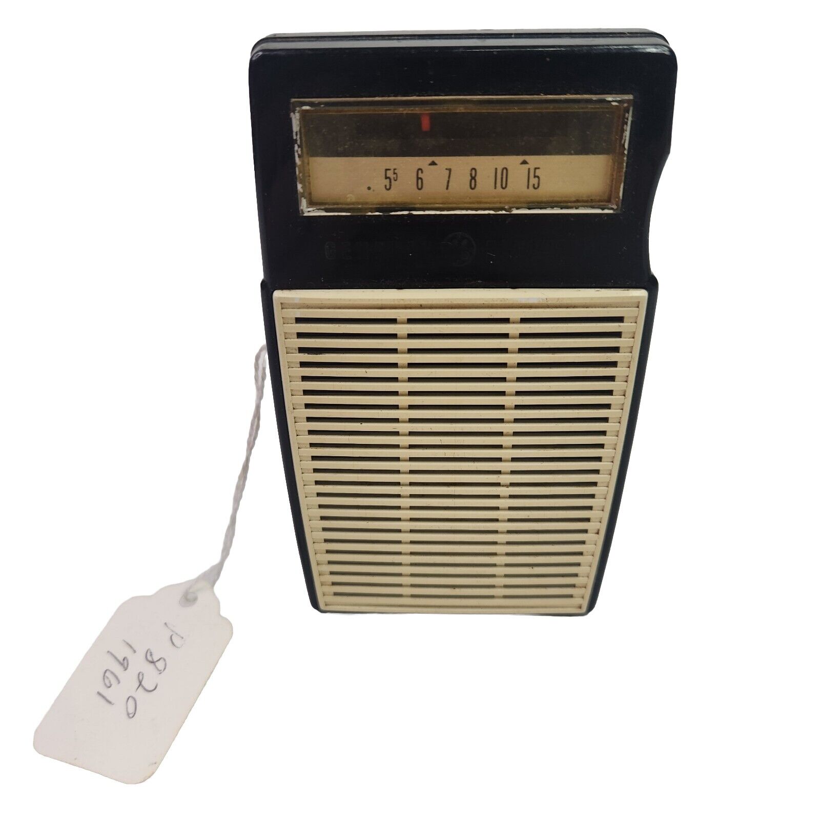 Vtg 1960s General Electric 6 Transistor AM Radio Pocket Size P820A For Parts