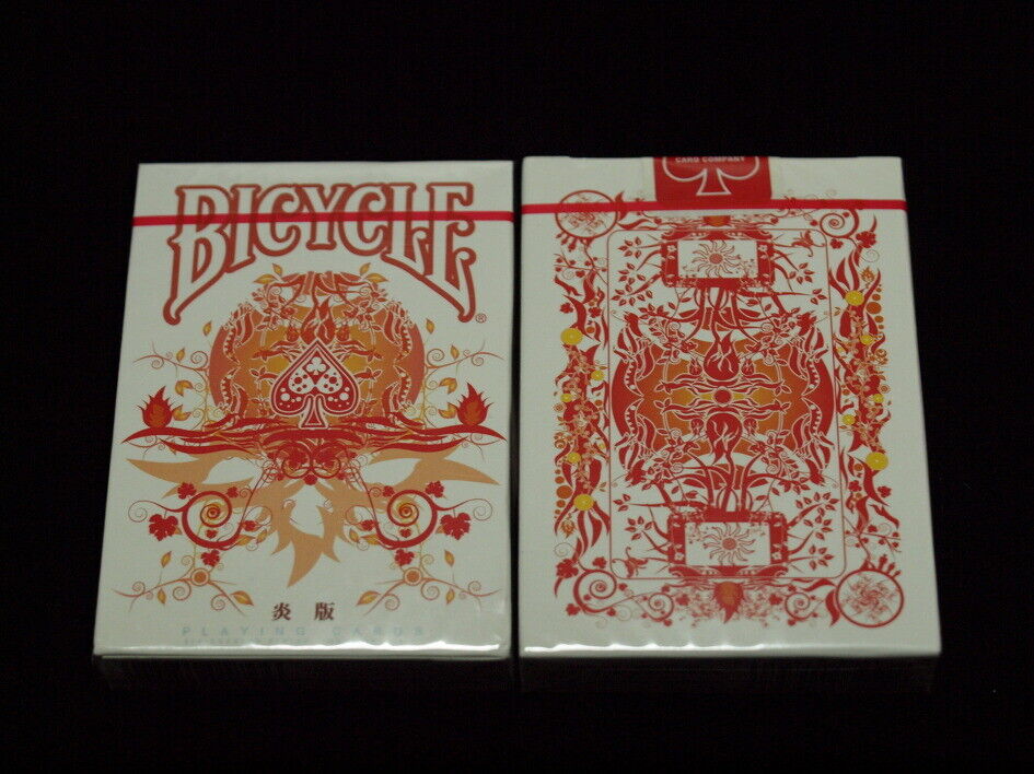 Bicycle Transducer FIRE Playing Cards by K3 Studios in DS1 USPCC New MINT Sealed