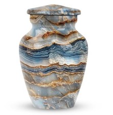 Abstract Keepsake Urn Human 3 Inch Urn For Ashes Human Adult picture