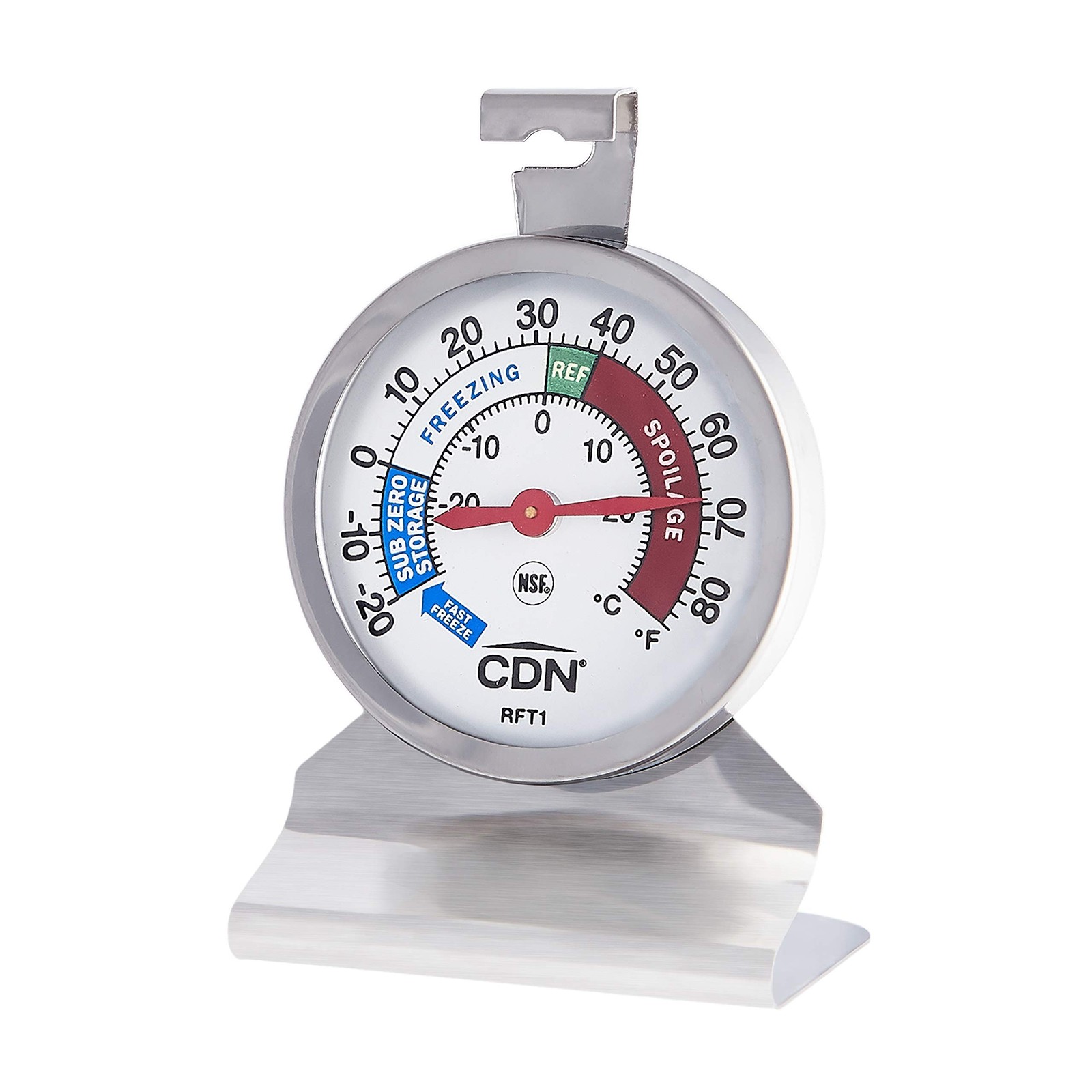 CDN RFT1 Proaccurate Heavy Duty Refrigerator Freezer Thermometer, ProAccurate... CDN RFT1 Proaccurate Heavy Duty Refrigerator Freezer Thermometer, ProAccurate...
