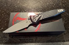 Microtech SOCOM Ram-Lok Black Aluminum Frag Scales, Apocalyptic M390MK Blade picture