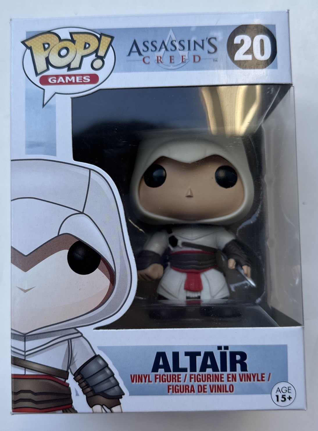 Funko Pop Vinyl: Assassin's Creed Altair #20 with Protector Funko Pop Vinyl: Assassin's Creed Altair #20 with Protector