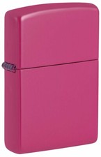 Zippo 49846 Windproof Hot Pink Colored Lighter, Frequency, New In Box picture