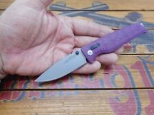 SOG ALTAIR XR Knife Plain Edge Blade Cryo CPM 154 Dusk Purple picture